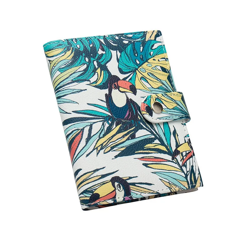 Милая женская Обложка для паспорта с рисунком из мультфильма Кожаная дорожная