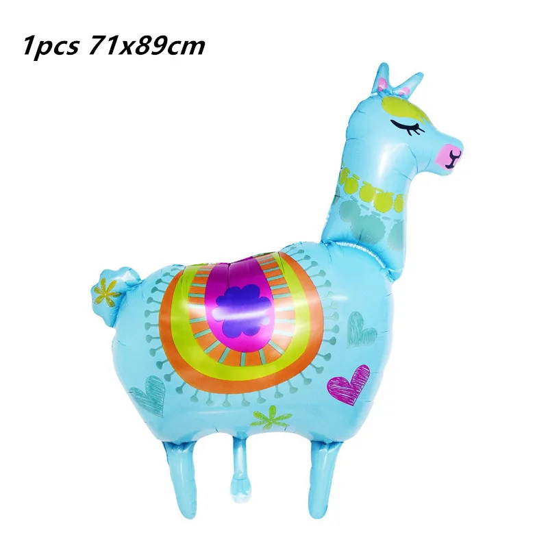 1pcs 71x89cm LISM Llama вечерние Llama Альпака бумажные тарелки салфетки для стаканчиков одноразовая соломка поставки животных с днем рождения украшения для детей - Цвет: 1pcs 71x89cm