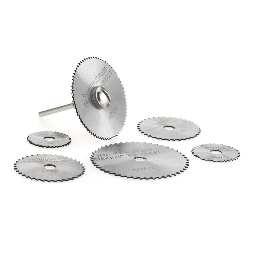 Новые 7 шт. HSS мини дисковые пилы роторные режущие инструменты набор мульти