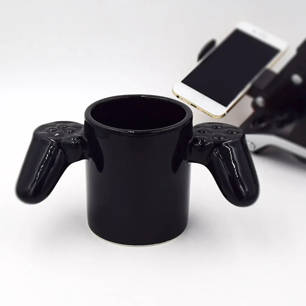 Кружка кофейная креативная с игровым контроллером кружка ручкой керамическая