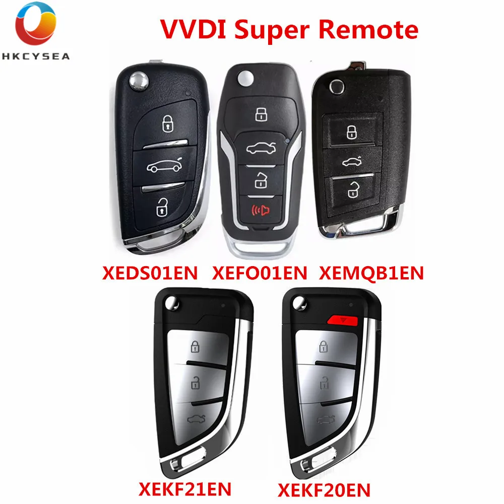 XHORSE MQB DS DF модель VVDI супер удаленный ключ с чипом XT27 для Key Tool Max Mini VVDI2 Machine|Ключ от