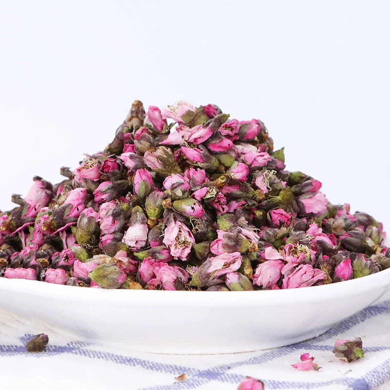 

2022 Natural Organic Pink Peach Blossom Bus Flowers Decorative Dried Flowers Decorative for Lose Weight Health Care Beauty Tea