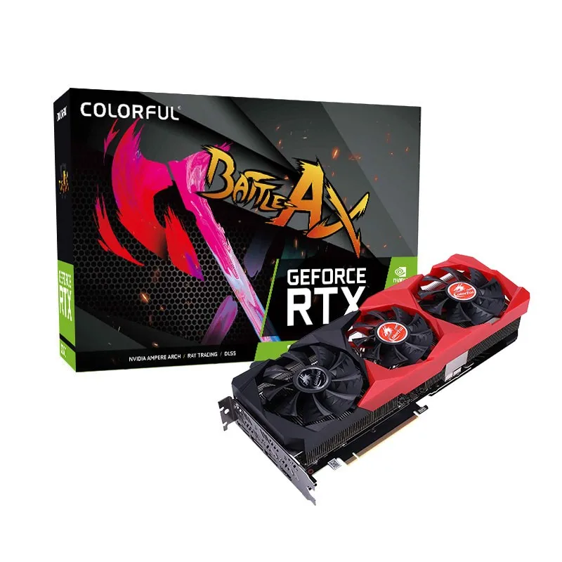 

Цветной GeForce RTX 3070 8G LHR 1725 МГц GDDR6