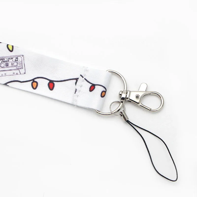 CA255 1 шт. странные вещи ТВ брелок Lanyards держатель удостоверения личности ID карта пропуск мобильный телефон USB бейдж держатель ключевой ремень