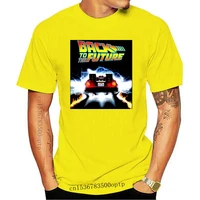 back to the future flaming delorean kids t shirt tail lights boy girl child gyms fitness tee shirt