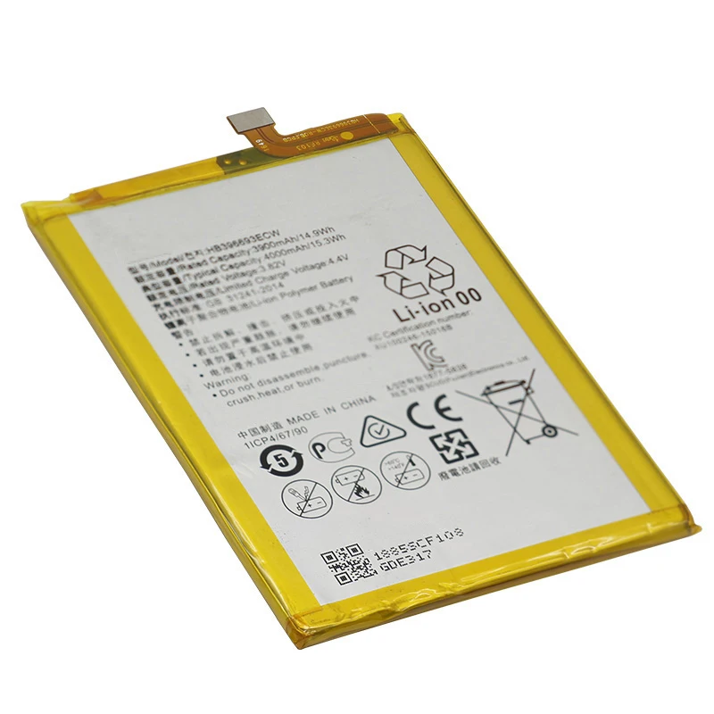 Запасная батарея QrxPower 3900 мАч HB396693ECW для Huawei Mate 8|Аккумуляторы мобильных телефонов|