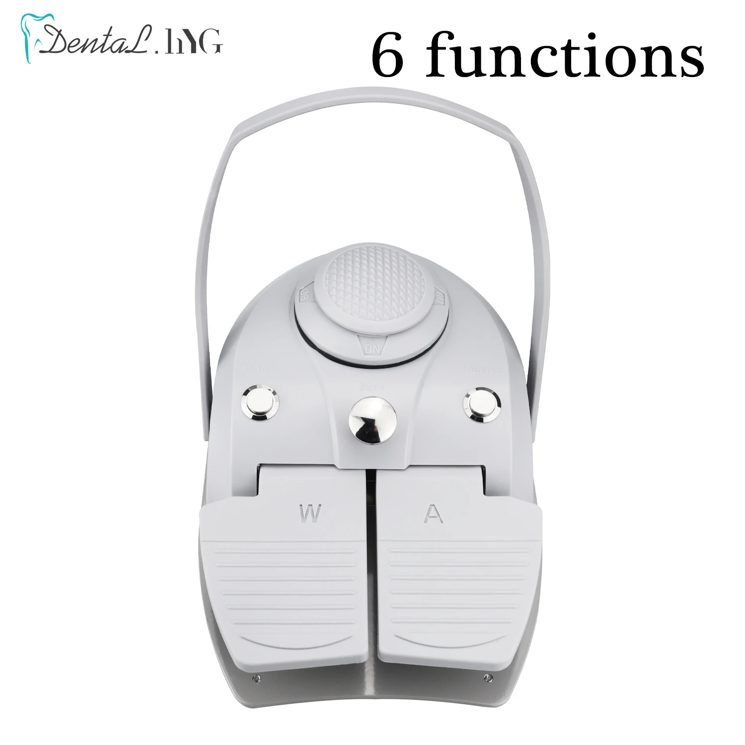 1pc Dental Unit Chair Functional Foot Pedal Switch Luxury Multi-function Foot Control Switch Dental Chair Spare Part Accessories