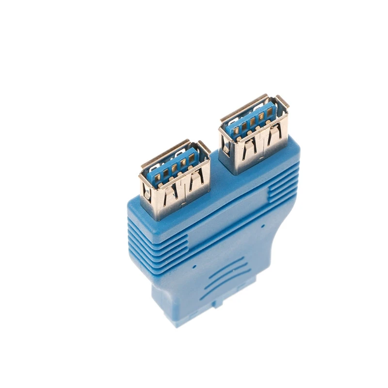 Двойной USB 3 0 Тип (мама) 20 контактный разъем материнская плата Женская заголовка