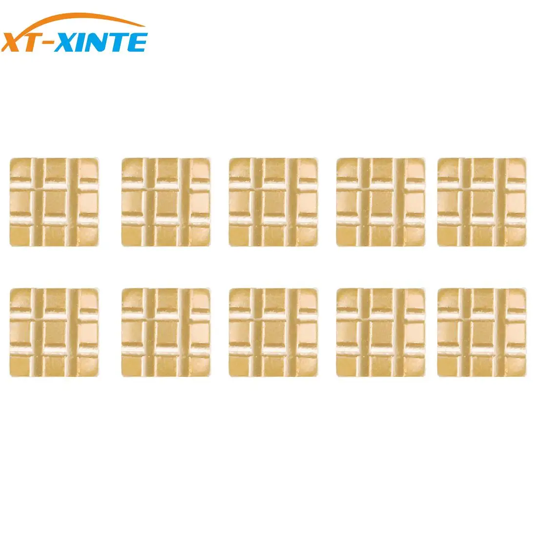 XT XINTE 10 шт./компл. медная охлаждающая подставка радиатор для ноутбука Материнская