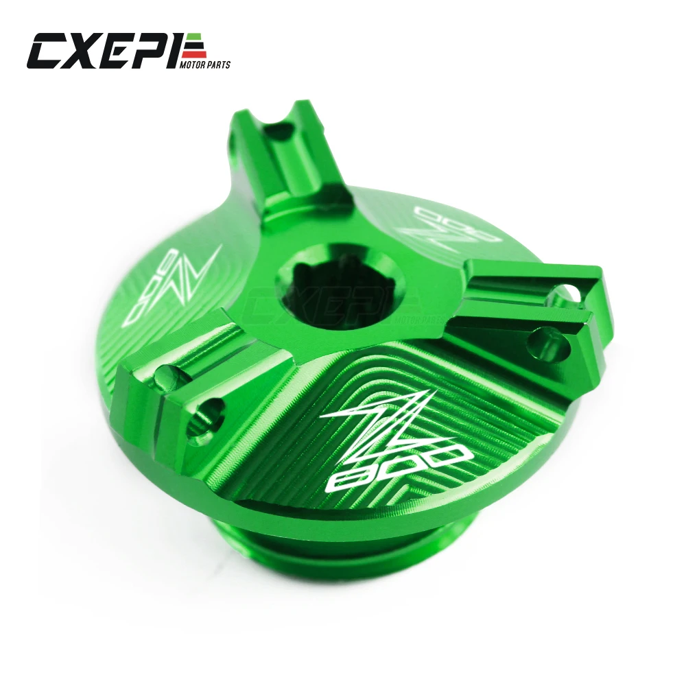 

For Kawasaki Z800 Z 800 2013 2014 2015 2016 Motorcycle M20*2.5 Engine Magnetic CNC Oil Drain Filler Cup Cap Plug Cover Screw