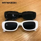 Солнцезащитные очки NYWOOH женские, прямоугольные, винтажные, со степенью защиты UV400, 2020