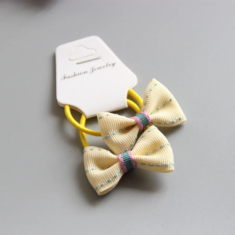 2 шт. Детские резинки для волос с помпонами| |