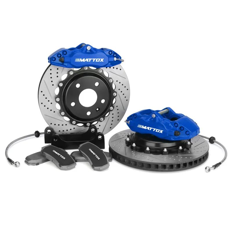 Тормозные роторы Mattox Racing Performance 345*28 мм с 4POT поршневым суппортом задний тормоз для