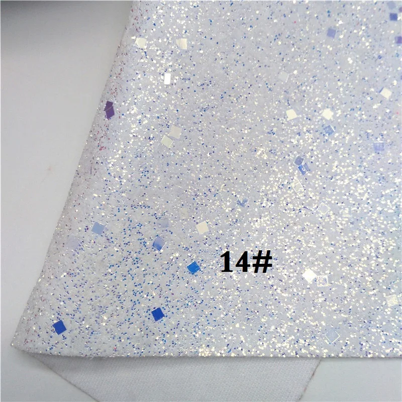 14 Glitterwishcome 21X29 см А4 Размер синтетическая кожа, неоновая массивная блестящая кожа, искусственная ткань из искусственной кожи винил для бантов, GM562A - Цвет: 14