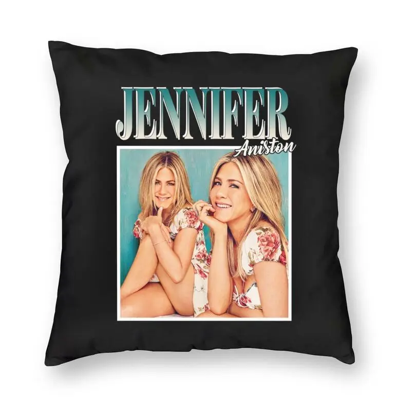 Крутая Дженнифер Энистон друзья квадратная Подушка Чехол домашний Декор 3D