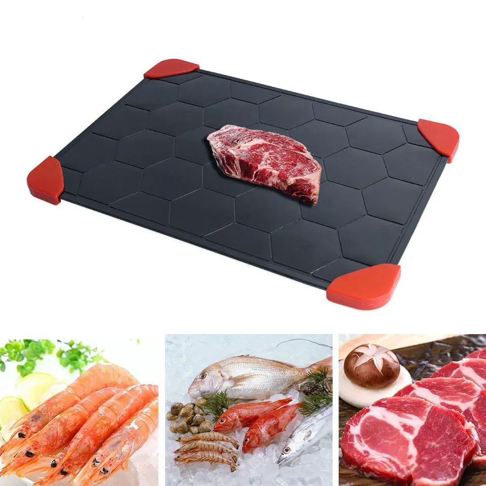 

Defrosting Board Pork Beef Fish Food Rapid Thawing Plate Meat Defrost Tray