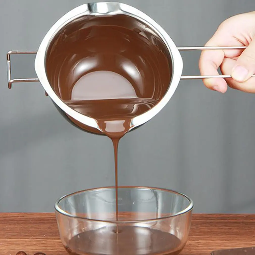

Universal Melting Pot Chocolate Butter Milk Melting Pot Stainless Steel Kitchen Gadget Baking Tool Cheese Melting Bowl