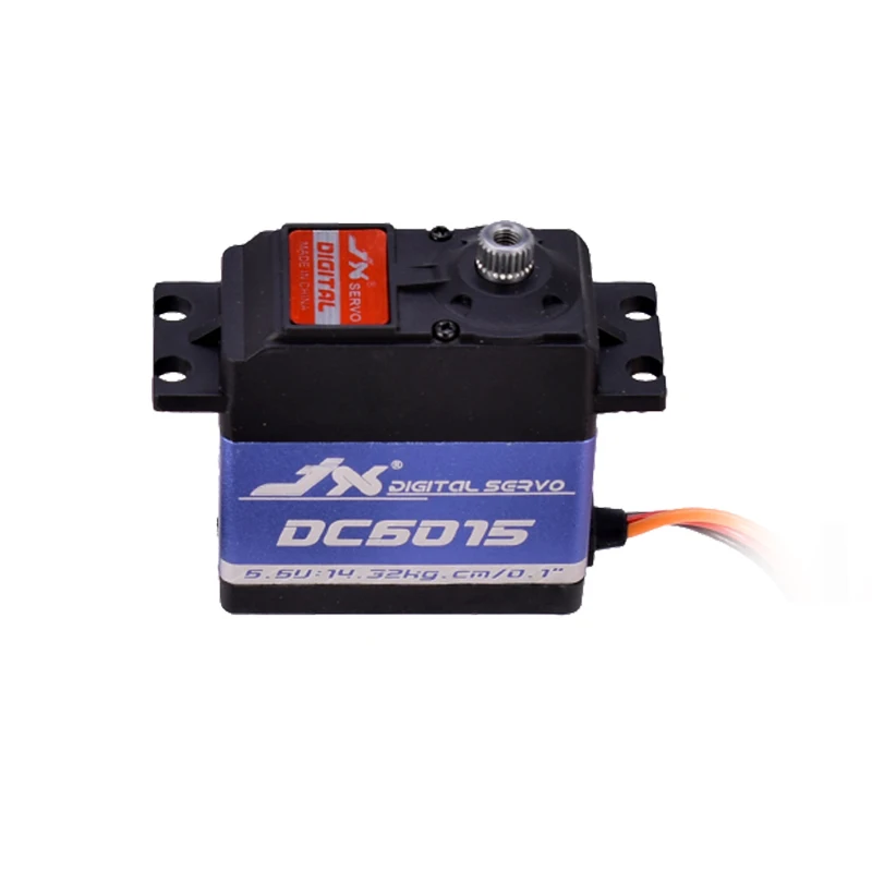 jx servo dc6015 15 кг 66 сек в алюминиевый кор