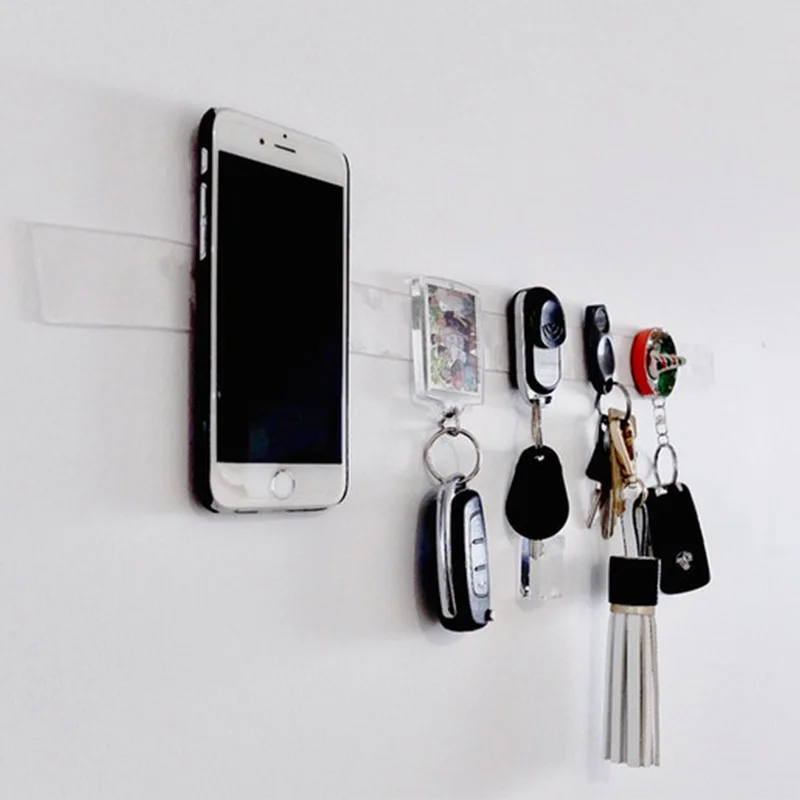 Многофункциональная двусторонняя клейкая нанолента моющиеся съемные ленты без