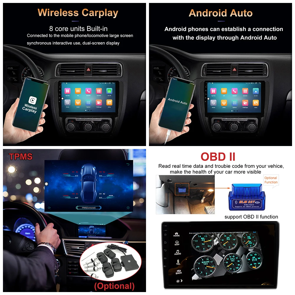 Автомобильный радиоприемник 9 дюймов Android 11 для Buick LaCrosse 2009-2013 автомобильный