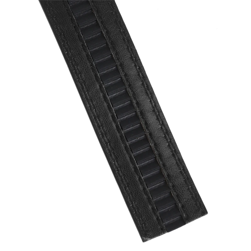 

Men's Faux Leather Automatic Business Belt Replacing Waistband Without Buckle