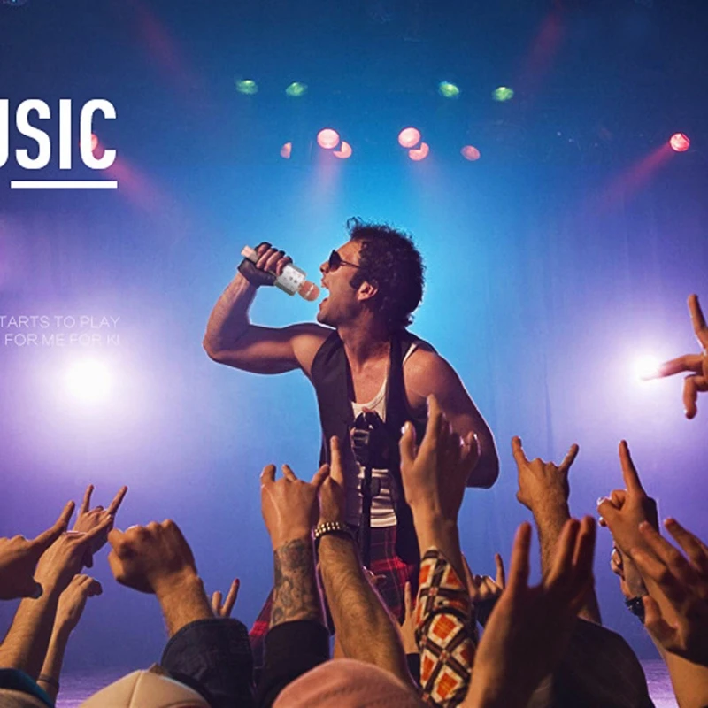 Беспроводной микрофон для караоке bluetooth динамик трек объемный звук голос