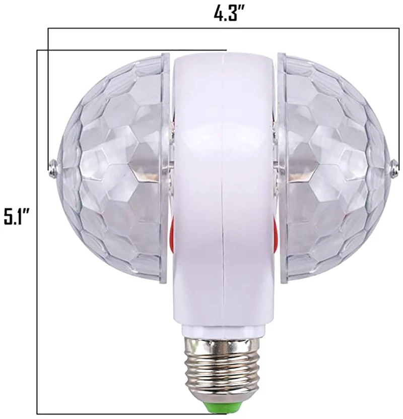 

JSEX Волшебная диско-лампа E27 RGB 6Вт