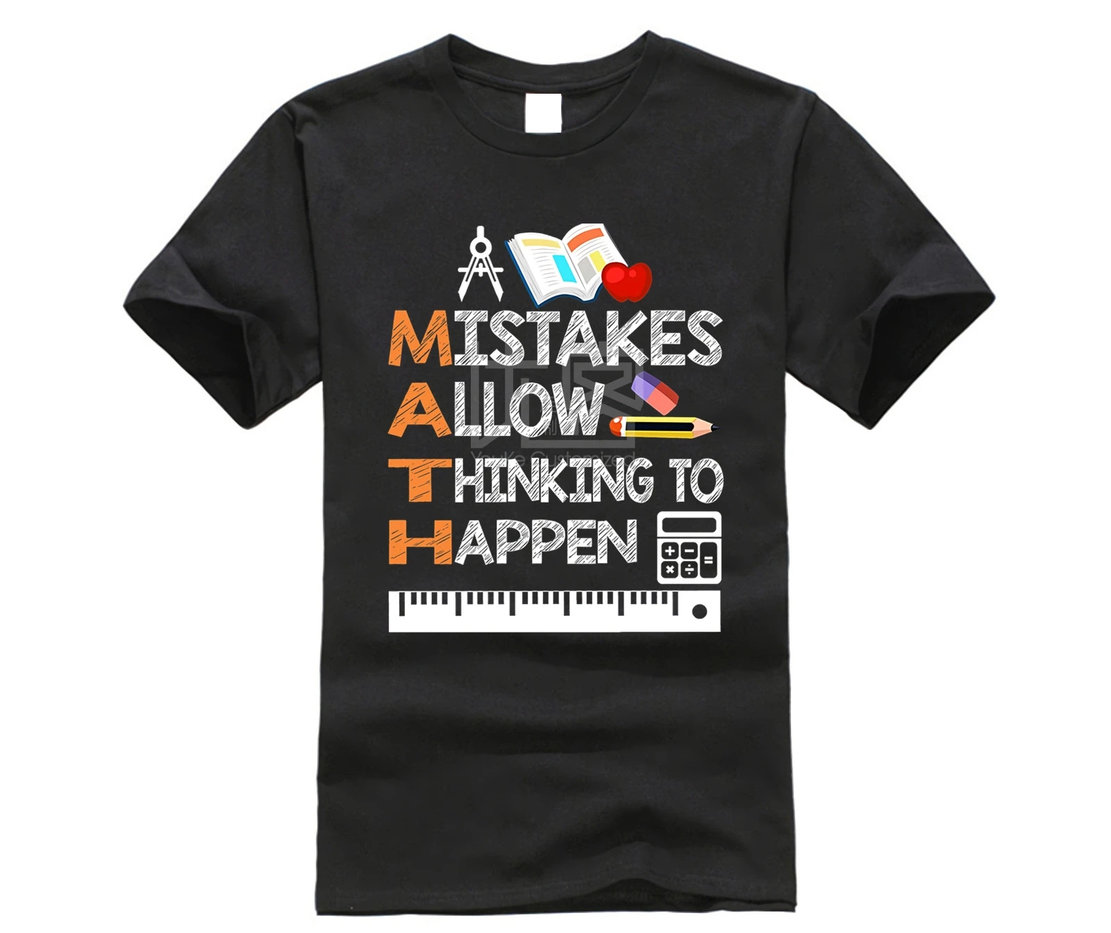 Брендовая мужская футболка Забавные футболки для учителя математики подарки