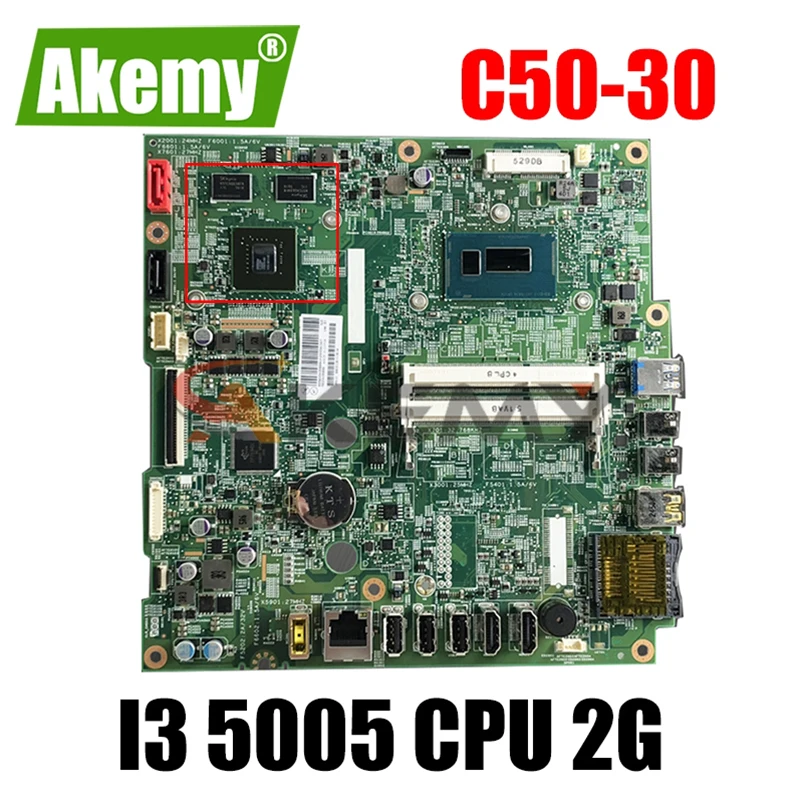 

14055-2 для Lenovo C50-30 C5030 S5030 все-в-одном компьютере материнская плата i3 5005 процессор 2G 5B20L58998 348.01X05.002 100% тесты OK