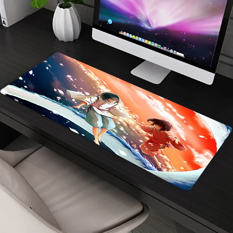 

Spirited Away Mouse Pad Large Gaming Computers Gamer Large Mouse Mat Accessories Mousepad 900X400mm XXL Mause Pad Keyboard pads