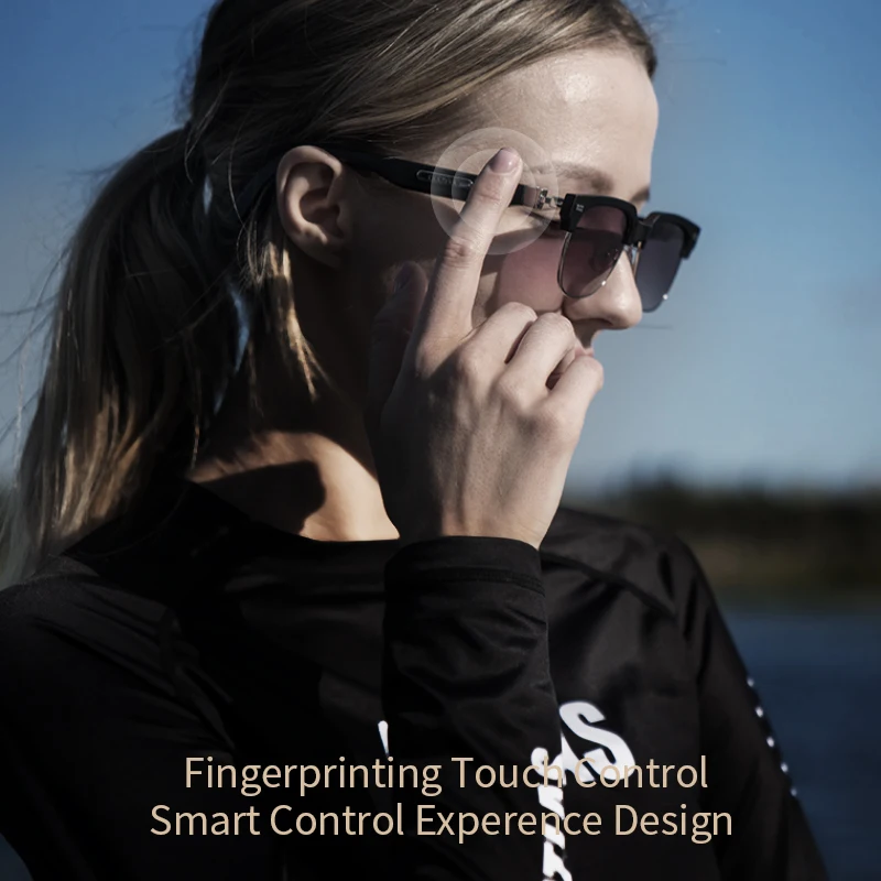 Очки с костной проводимостью bluetooth поляризованные умные солнцезащитные очки