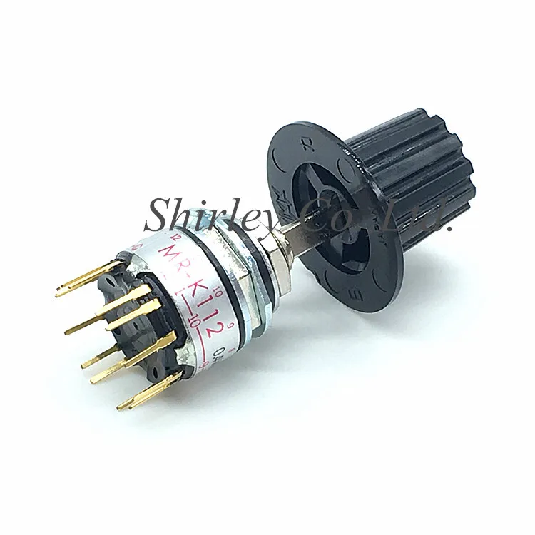 

100% new Original MR K112 Band Switch Rotary Switch MR-K112 Electronic Handwheel Special Switch 2-12
