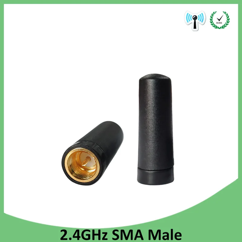 

5 шт., антенна 2,4G, 2 дБи, sma, Wi-Fi, 2,4 ГГц