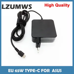 lzumws 65w max 60w 45w usb c type c phone laptop charger power adapter for macbook asus zenbook lenovo dell xiaomi air hp sony free global shipping