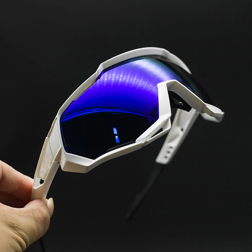 Брендовые спортивные велосипедные очки с 3 линзами скоростные мужские женские