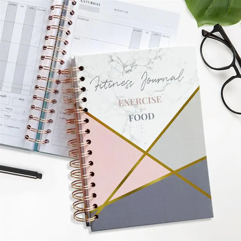

1pc Fitness Agenda Notepad Planning Notepad Creative Schedule Notebook