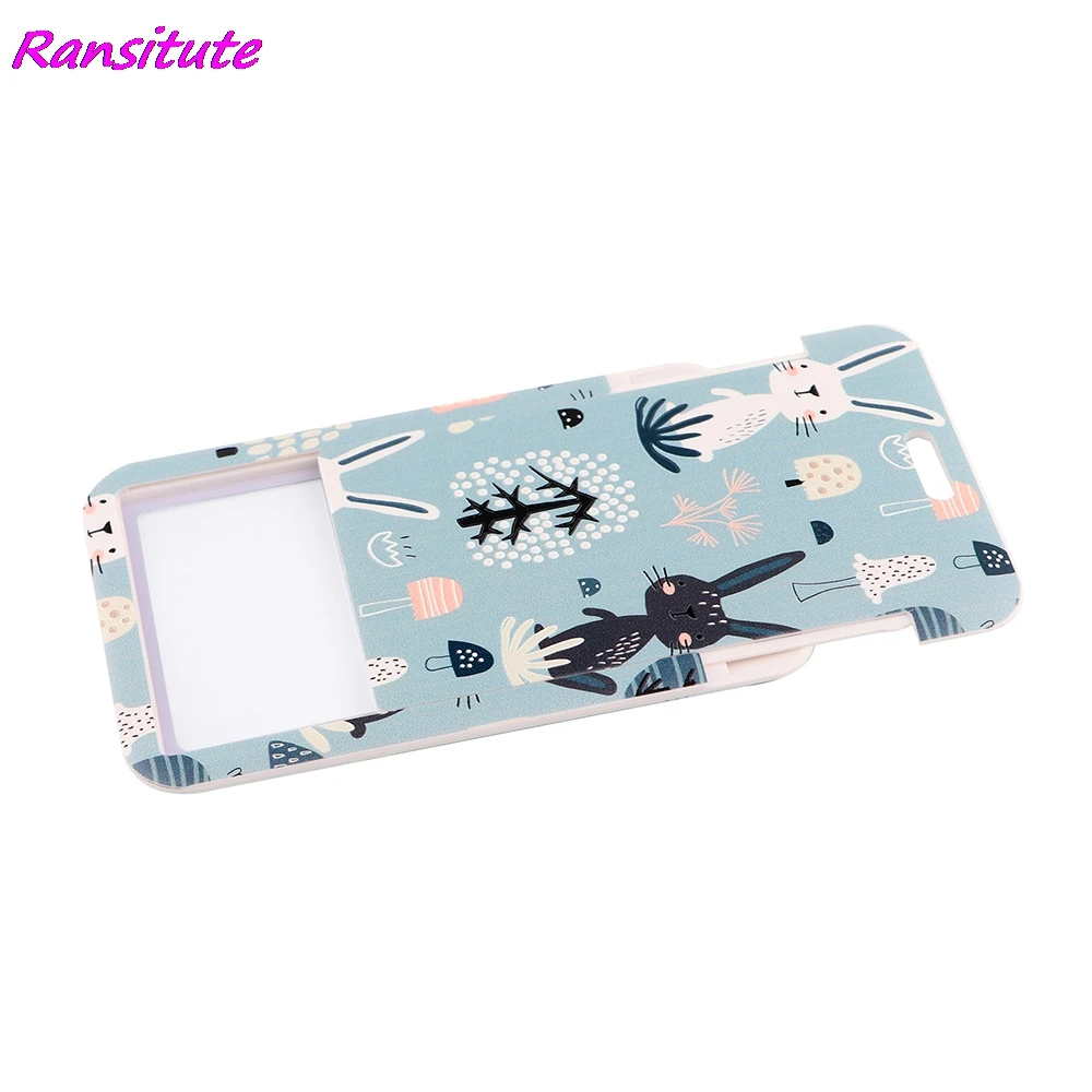 Ransitute R2115 животных с аппликацией в виде милого кролика брелок шнур Подарки для