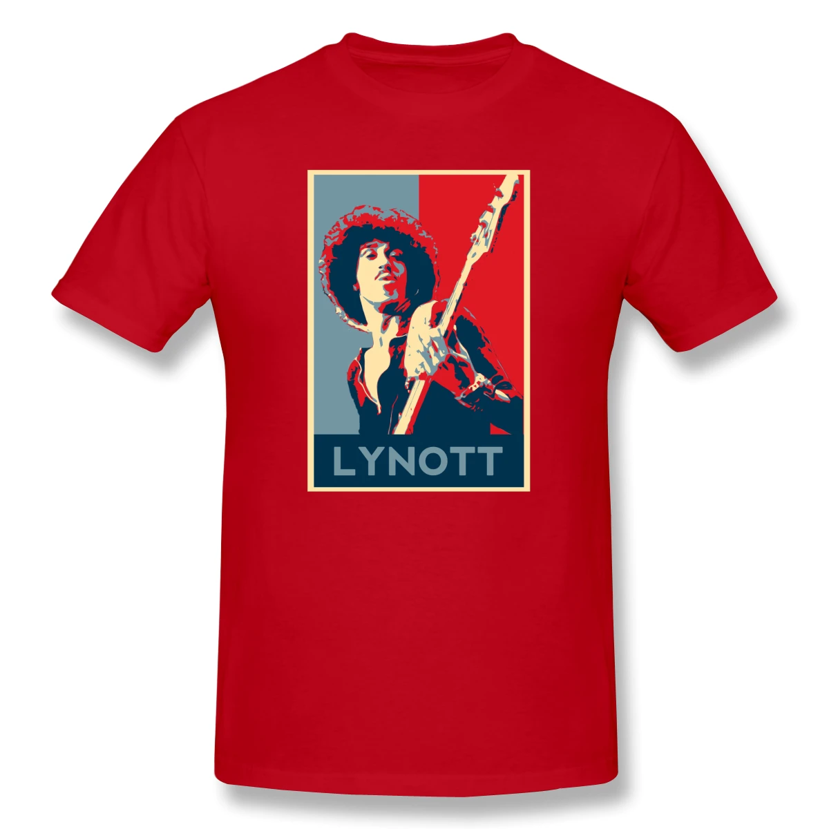 

Phil Lynott Thins And Lizzy Pop Art Design Thin Men's Basic Short Sleeve T-Shirt Funny R236 T-shirts Eur Size