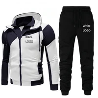 autumn winter mens sets brand sportswear tracksuits 2 piece sets mens clothes hoodiespants sets male streetswear coat jackets
