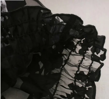 Женская милая блуза из органзы прозрачные рукава фонарики рукав рубашки женские