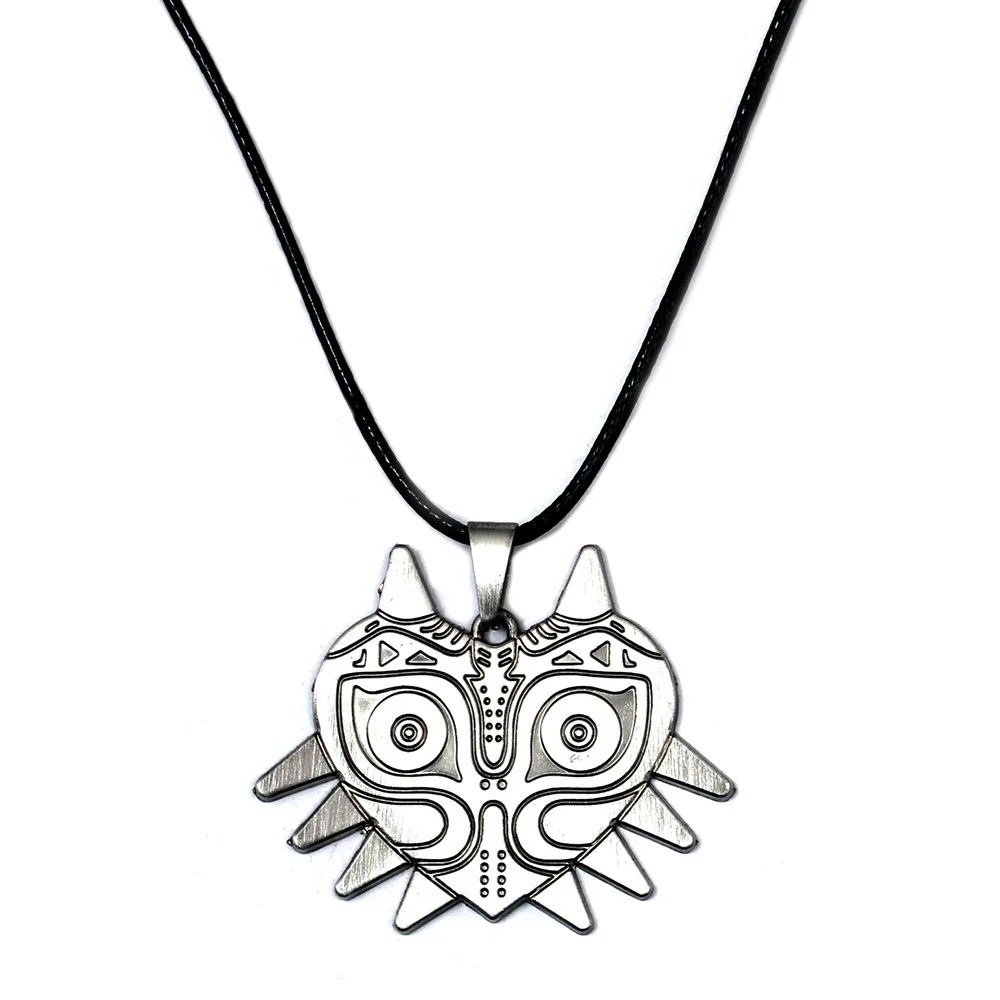 Новая легенда о Зельде ожерелье кулон для мужчин женщин Рок Панк игра маски