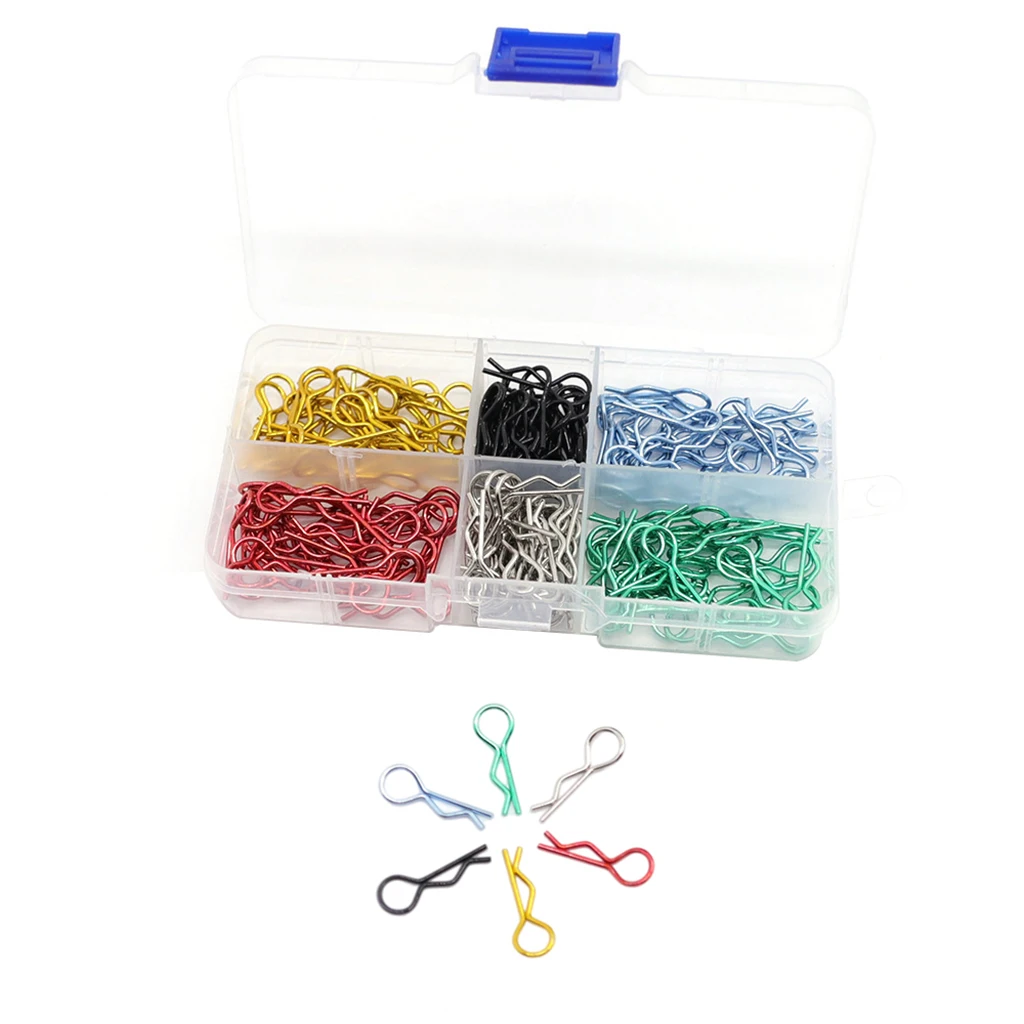 

180 шт., зажимы для кузова гоночного автомобиля 1/10 1/12