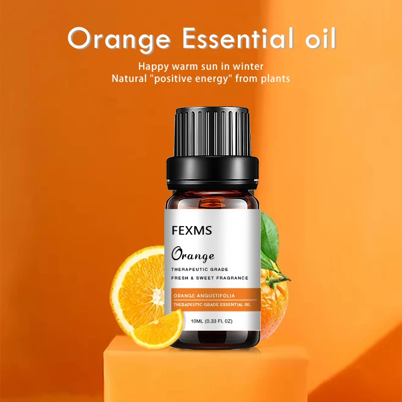 

Handcraft Sweet Orange Essential Oil - 100% Pure and Natural - Premium Therapeutic Grade with Premium Glass Dropper