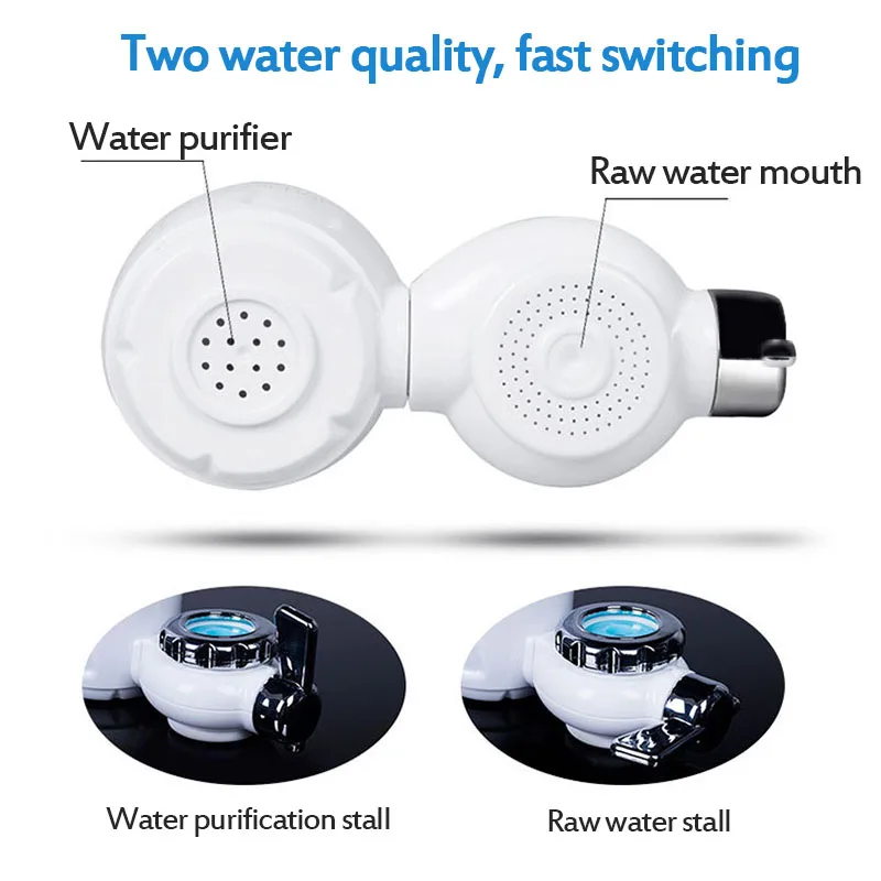 

7 Layer Water Filter Replacement Tap Water Purifier Kitchen Faucet Washable Ceramic Percolator Filtro Rust Bacteria Removal