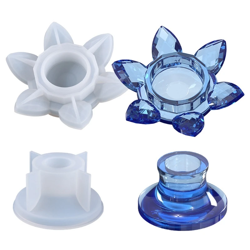 

New Multifunctional Lotus Mould Friendship Christmas Thanksgiving Wedding Birthday Gift Car Accessories Non-toxic Silicone Mould
