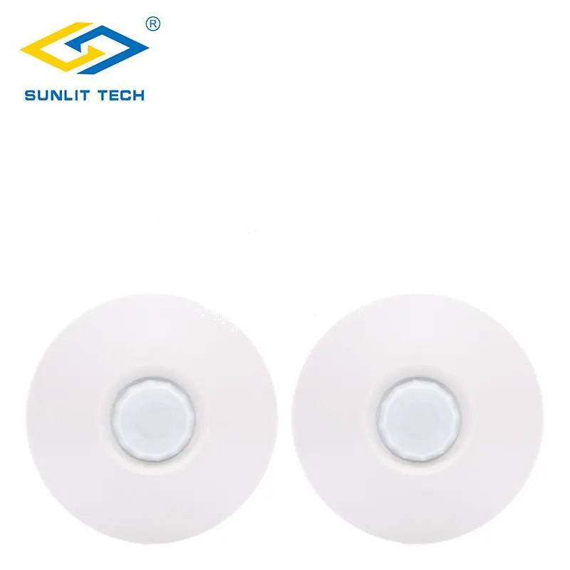

2pcs 360 Degree Ceiling Infrared Motion Detector Dual Tech Microwave Sensor Wired Pir Motion Sensor For Home Security
