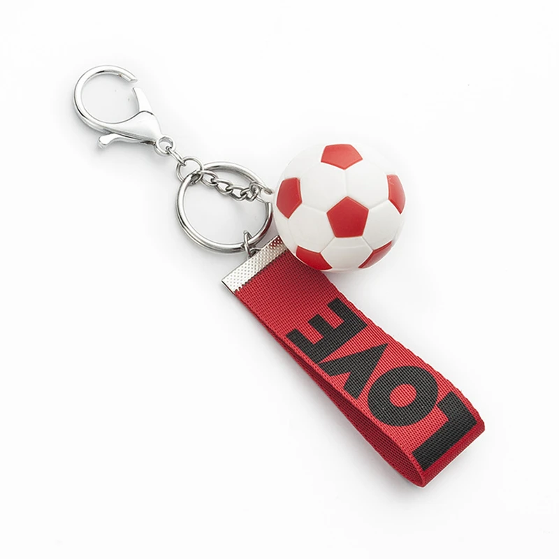 

Cute Football Keychain Car Decoration Key Ring Football Basketball Ball Pendant Charm Keyring For Favorite Sportsman Gift