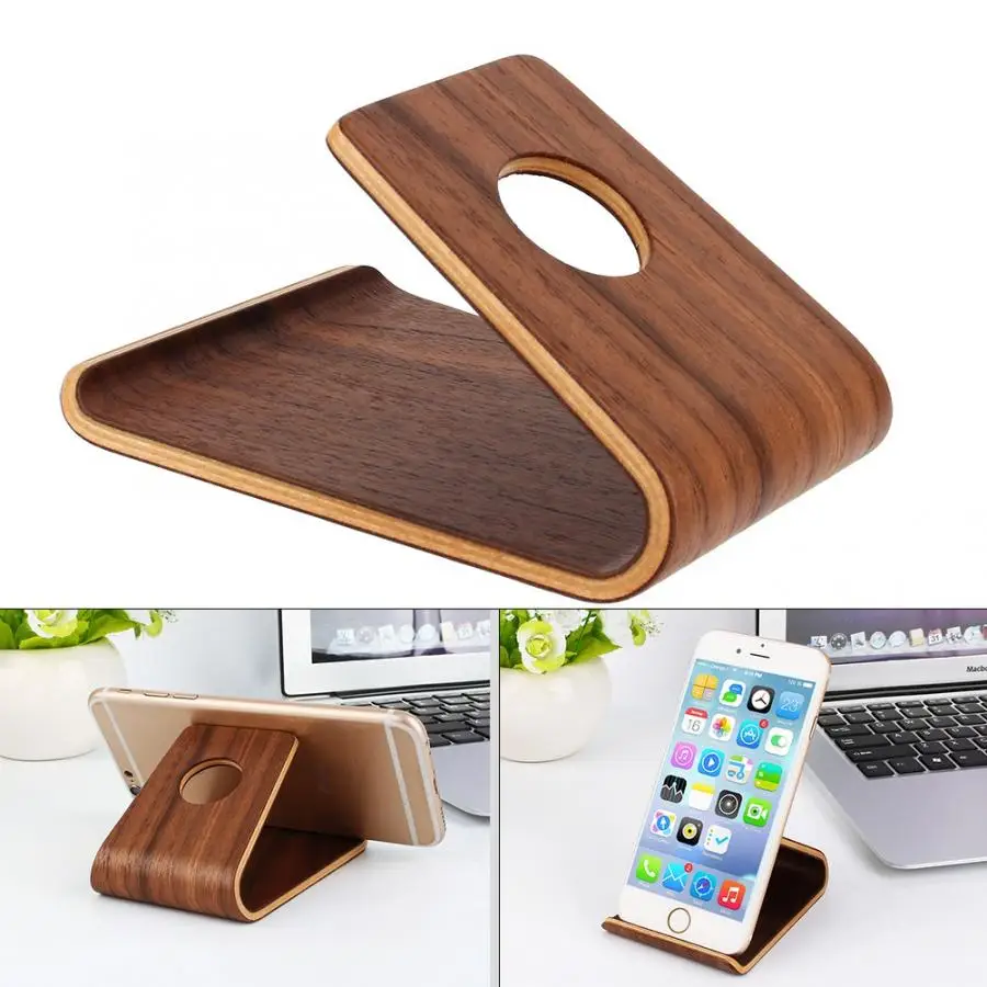 1 шт. универсальный модный мини штатив деревянный нескользящий легкий Настольный