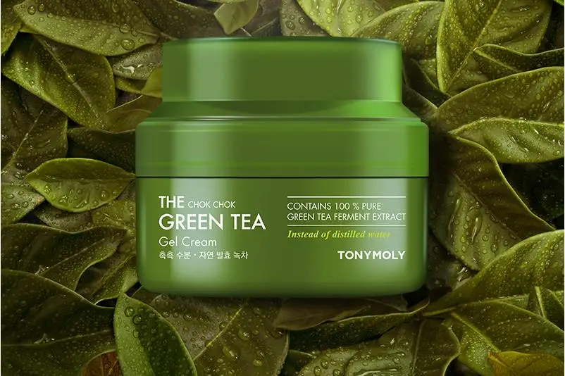 TONYMOLY THE Chok зеленый чай гель крем 60 мл увлажняющий крем уход за лицом против морщин увлажняющий отбеливающий крем для лица