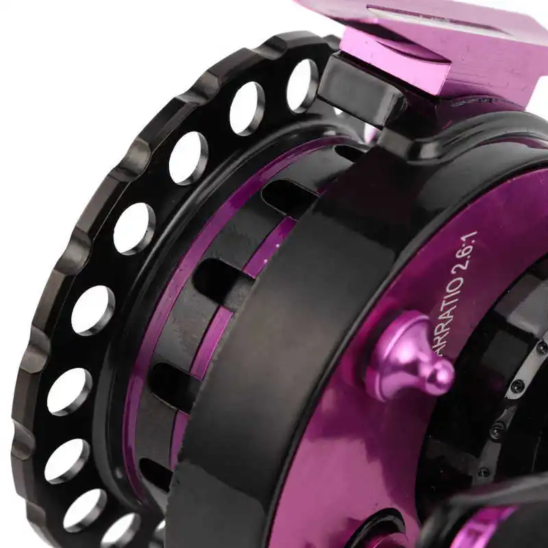 

plastic fishing tackle box lure B65 All Metal Fishing Reels 10+1 BB 2.6:1 Gear Ratio Fishing Raft Wheel Accessory fishing